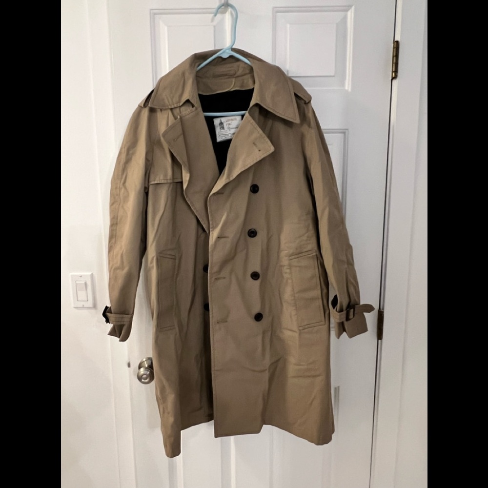Mens London Fog Trenchcoat
